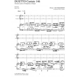 1c Two Trumpets Or Cornet Piano Or Organ Partitions - 